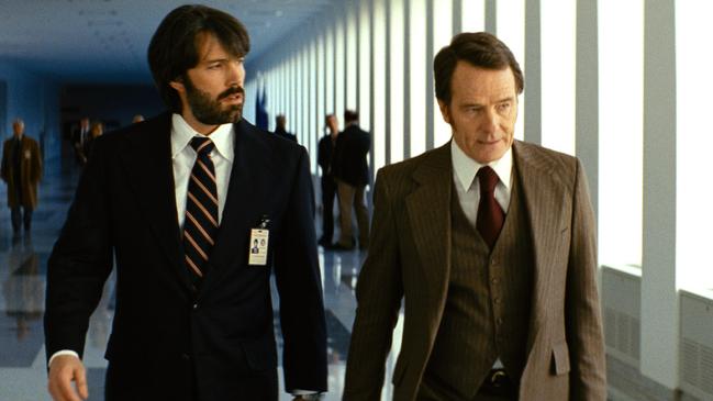 Ben Affleck and Bryan Cranston in Argo.