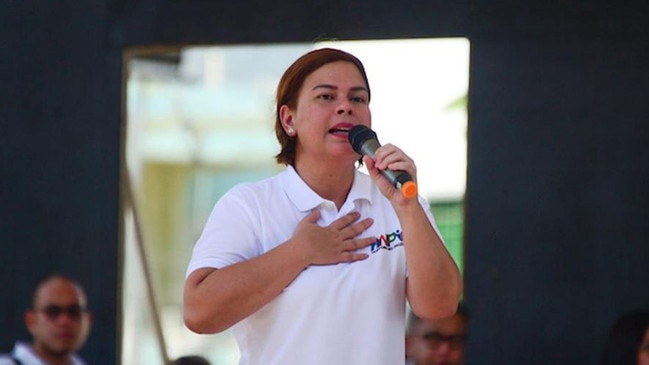 Davao City mayor Sara Duterte-Carpio.