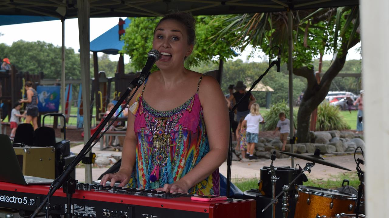 Jess Spahr keeps the tunes coming at the Peregian Originals Festival.