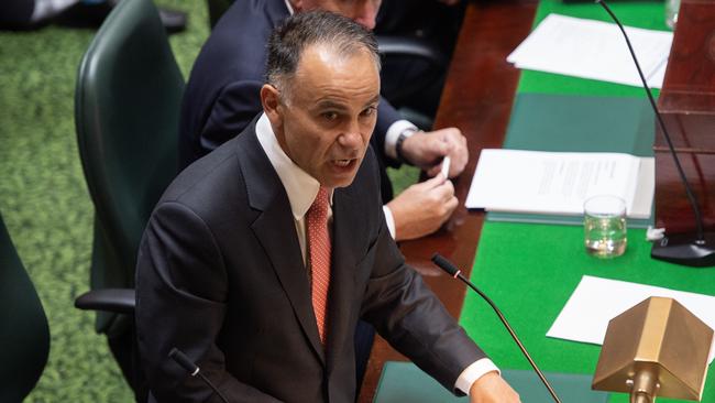 Danny Pearson MP has gone on a personal rant against Opposition Leader John Pesutto. Picture: NewsWire / Nicki Connolly