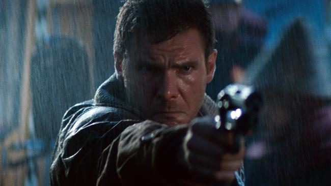 <i>Blade Runner</i>, starring Harrison Ford.