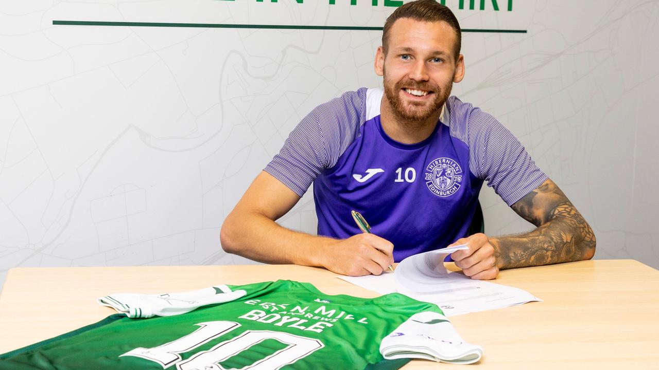 Martin Boyle has inked a new deal in Scotland.