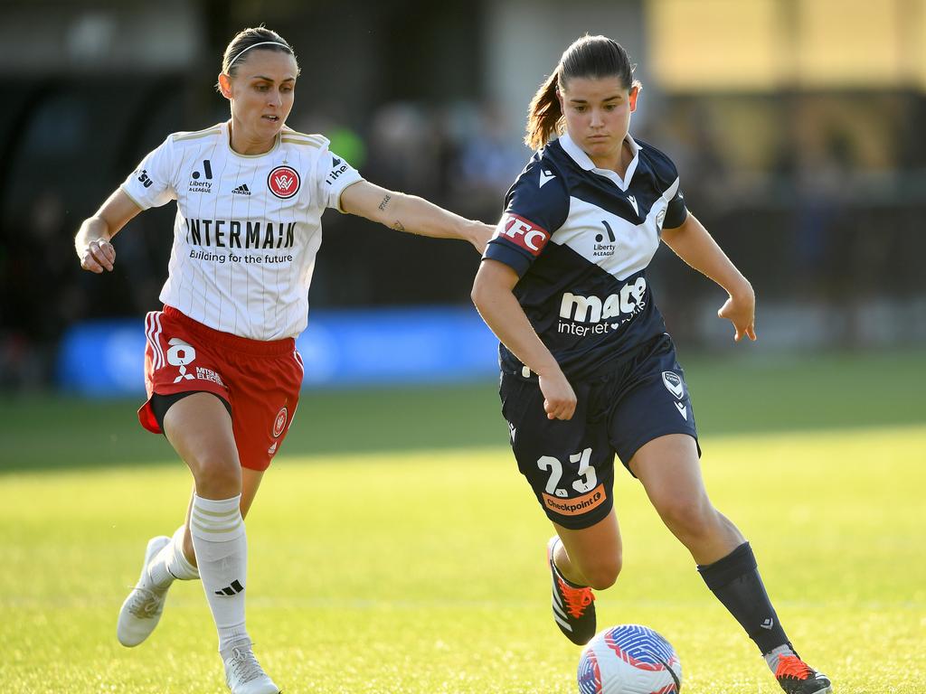 Rachel Lowe of Melbourne Victory. Picture: Josh Chadwick/Getty Images