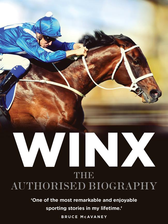 Winx, The Authorised Biography by Andrew Rule (Allen and Unwin) is on sale Monday.