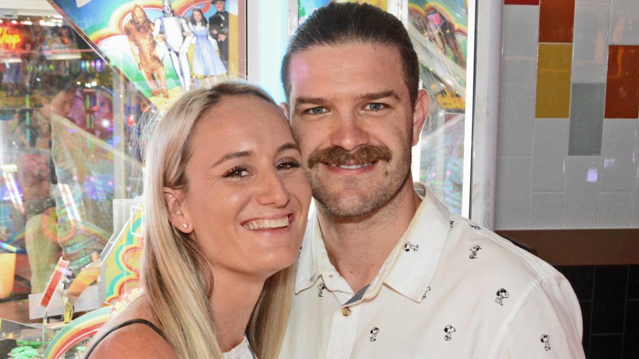 Mady Everett and Luke Wallace at the opening of Hijinx Hotel, Surfers Paradise. Pic: Regina King