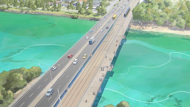 The bridge across Tallebudgera Creek. Picture: Supplied