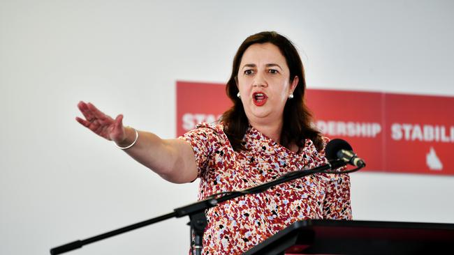 Queensland Annastacia Palaszczuk spokesperson said it was ‘absolutely vital for us to ensure Queenslanders have up-to-date health advice and clear information about restrictions’. Picture: Alix Sweeney