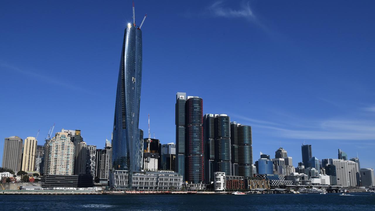 Crown is selling luxury apartments at its Barangaroo development, which has Sydney’s best views. Picture: Joel Carrett/NCA NewsWire