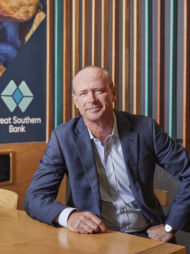 Great Southern Bank chief Paul Lewis.