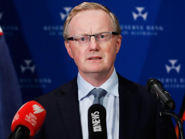 Reserve Bank of Australia Governor Dr Philip Lowe said the nation was facing “extraordinary and challenging times” amid the COVID-19 pandemic. Picture: Brendon Thorne/Getty