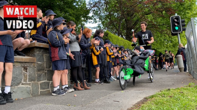 Tasmanian family trek the state to raise money for kids with disabilities