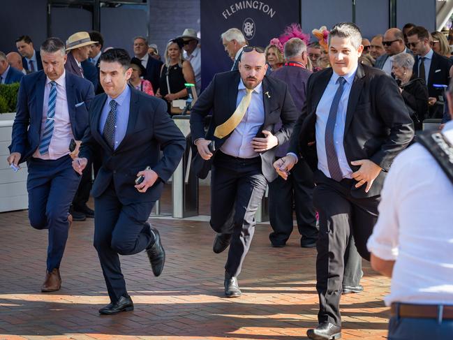 Punters are off and racing at the 2023 Melbourne Cup. Picture: Jason Edwards