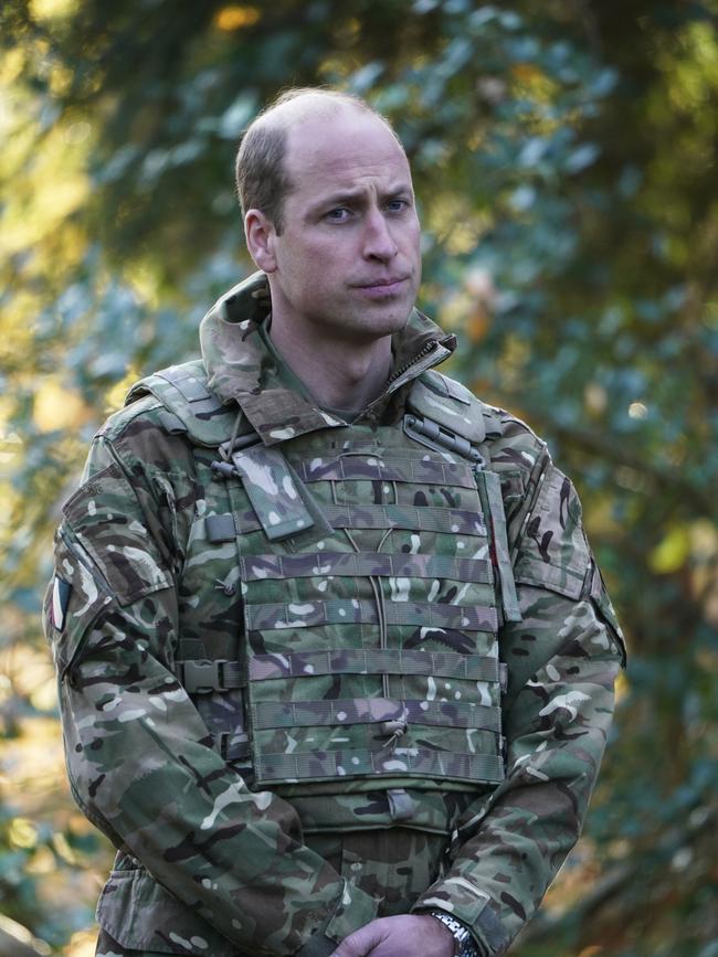 Prince William, Colonel-in-Chief, 1st Battalion Mercian Regiment, was wary of Megan Markle.