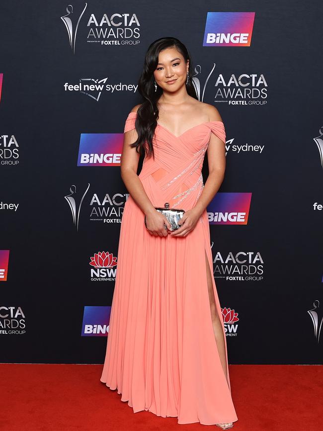 Michelle Lim Davidson attends the 2022 AACTA Awards. Picture: Brendon Thorne