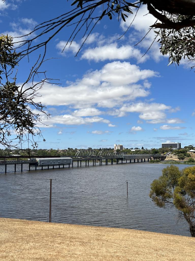 Taken from Lookout Drive back over Murray Bridge. Picture: Jo Schulz