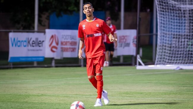 Louis Da Costa set up both goals to get his side over the line on Sunday. Picture: Daniel Abrantes Photography