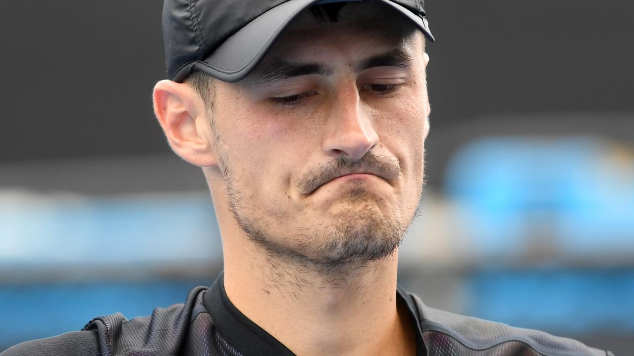 Bernard Tomic capitulated to Kokkinakis in the second set, prompting accusations of tanking.