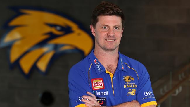 King congratulated his former St Kilda teammate Andrew McQualter (pictured) on pipping him to the West Coast senior coach role. Picture: Paul Kane / Getty Images