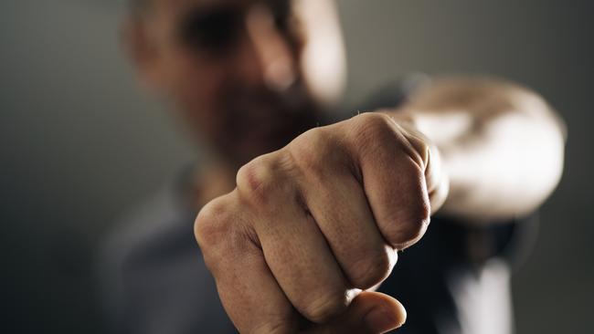 Conwell threatened to fight the victim in a bare knuckle fight.