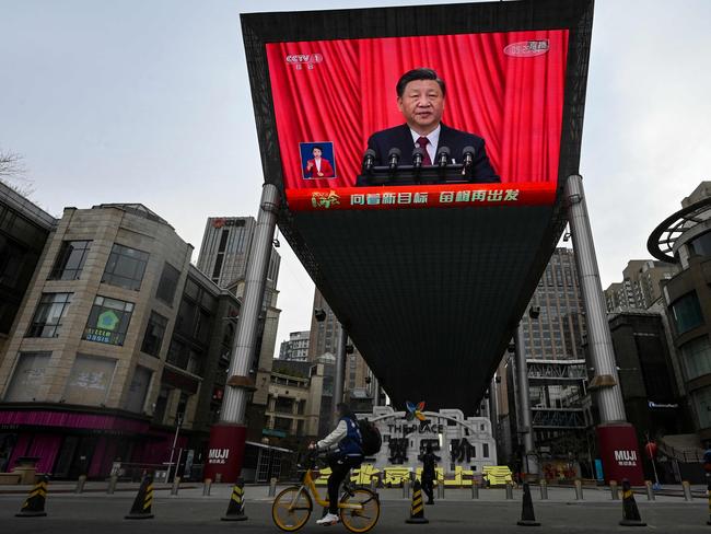 China has grown more authoritarian under Xi Jinping. Picture: Jade Gao/AFP