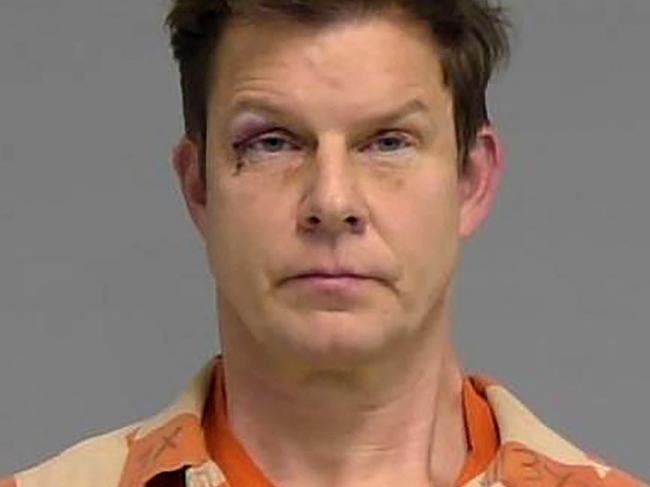 'Ugly Betty' star Eric Mabius sports facial injuries after domestic battery arrest in Florida. The 53-year-old actor is almost unrecognizable in this booking photo compared to character as a dashing magazine editor in the hit TV sitcom. Wearing an orange striped jail shirt, he looked grim as he posed for this mugshot at Nassau County Jail and appears to have a cut above his eye. He was detained early Thursday morning and is charged with battery and resisting an officer without violence. 20 Feb 2025 Pictured: Eric Mabius. Photo credit: NCSO/MEGA TheMegaAgency.com sales@mega.global (Mega Agency TagID: MEGA1272575_001.jpg) [Photo via Mega Agency]