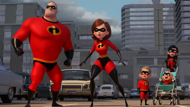 The Incredibles, Pixar’s sexiest family apparently? Picture: Disney