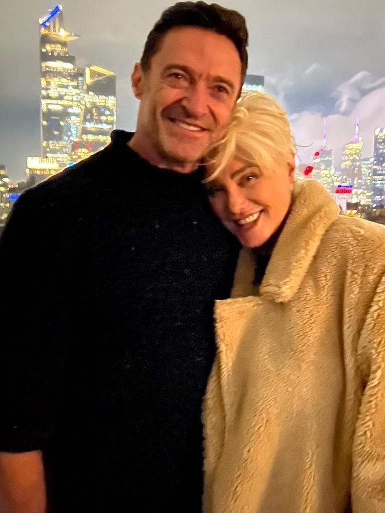 Jackman shared this photo in April marking the couple's 27 year wedding anniversary.