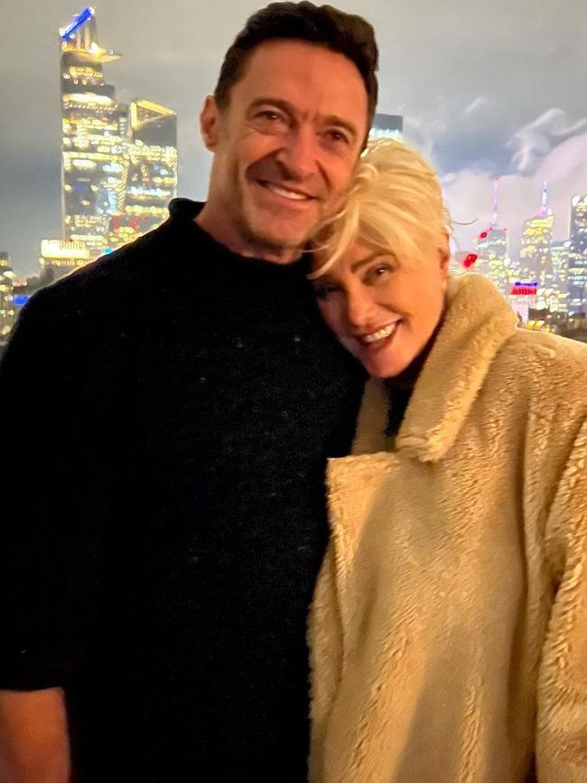 Jackman shared this photo in April marking the couple's 27 year wedding anniversary.