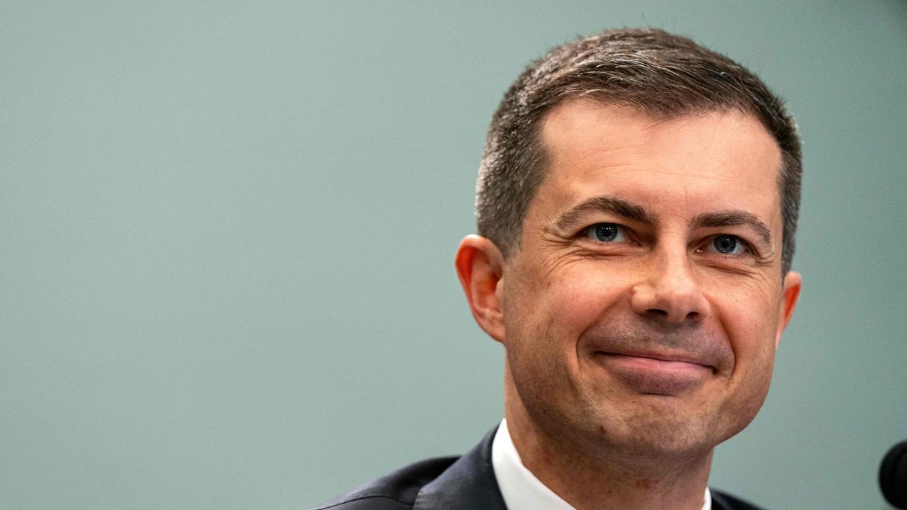 US Secretary of Transportation Pete Buttigieg. Picture: Kent Nishimura/Getty Images/AFP