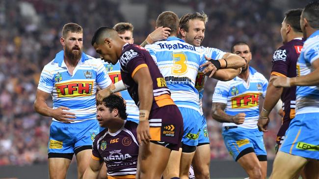 Brisbane dropped too many matches to sides outside the top eight. AAP Image/Darren England.