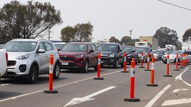 More private companies will be charged for taking up lanes of traffic. Picture: Sarah Matray