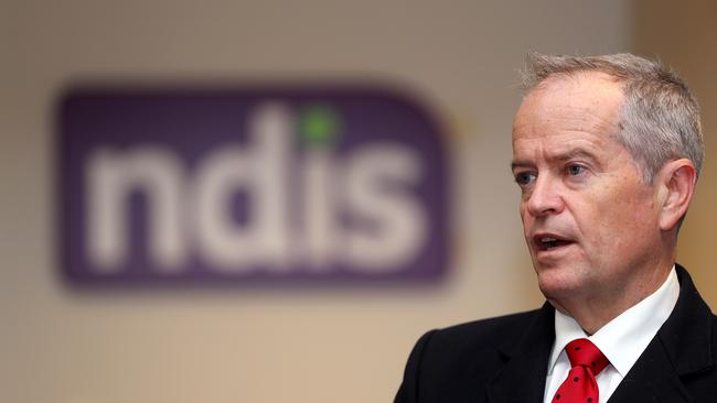 NDIS and Government Services Minister Bill Shorten. Picture: Alison Wynd