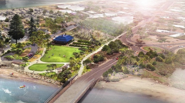 A $4.7 million concept plan to transform the riverbank at Port Noarlunga has been approved by Onkaparinga Council