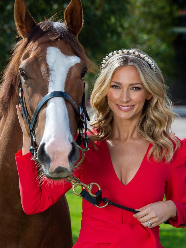 Anna Heinrich will be Channel 10’s fashion reporter for Channel 10’s Spring Racing coverage. Picture Jay Town