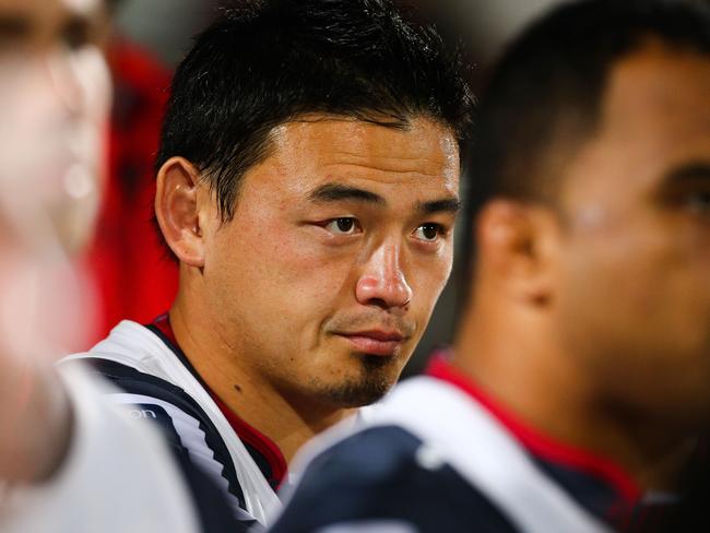 Queensland Reds Japanese import Ayumu Goromaru spent most of the game on the bench.