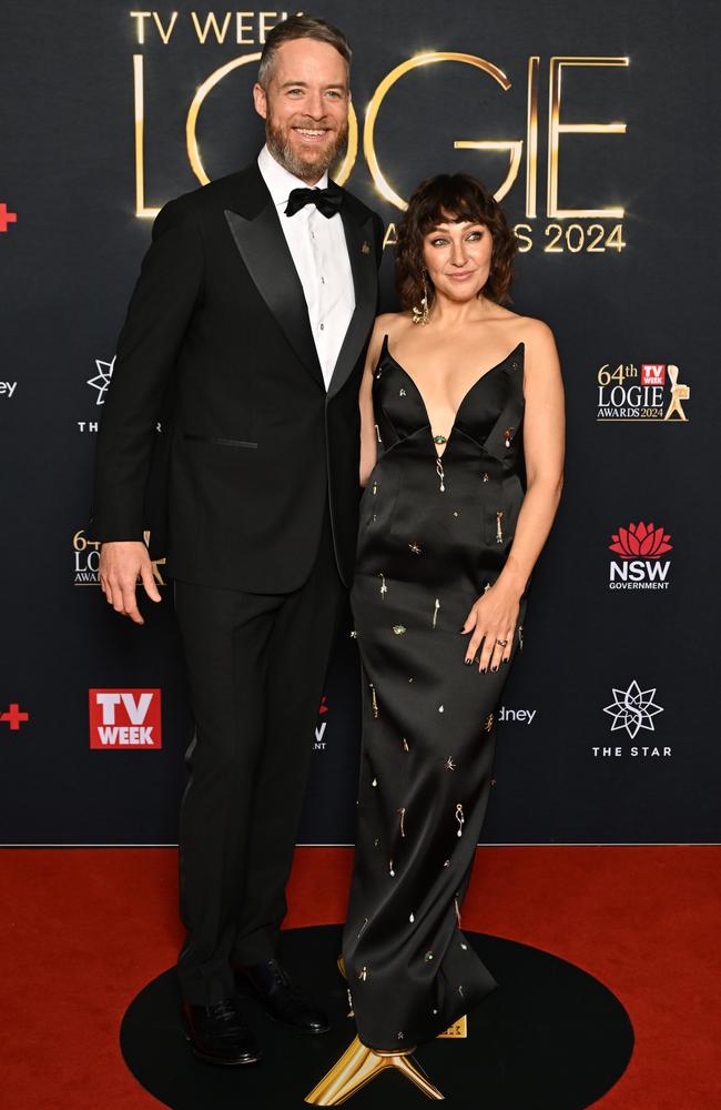 Hamish Blake and Zoe Foster Blake. Picture: James Gourley/Getty Images for TV WEEK Logie Awards