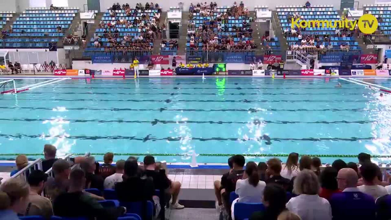 Replay: UQ Barras v UNSW Wests (18 boys gold gold medal) - 2025 Australian Youth Water Polo Championships Week 1 Day 5