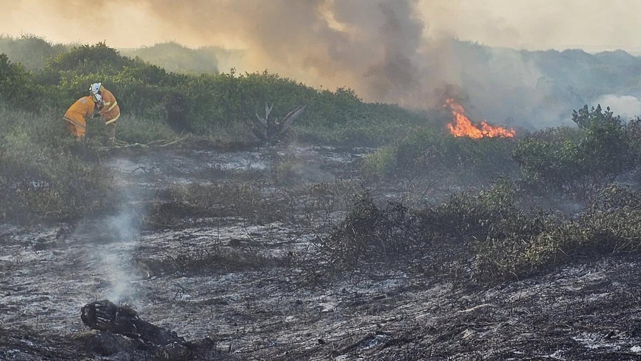 Furious residents fear inferno sparked by ‘illegal activity’