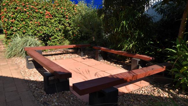 Good Shepherd Lutheran College Leanyer's eco-committee built a yarning circle as one of it's projects.