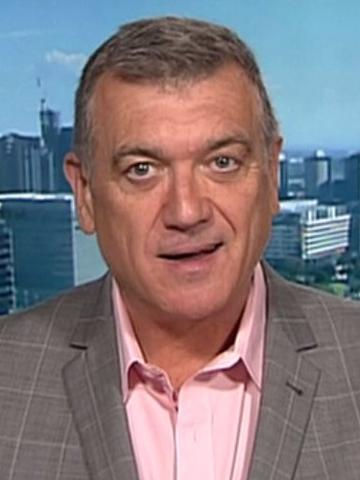 Entertainment reporter Peter Ford doubled down on his criticism of Lidia Thorpe, calling the Indigenous Senator a ‘skank’ not once, but twice. Picture: 7