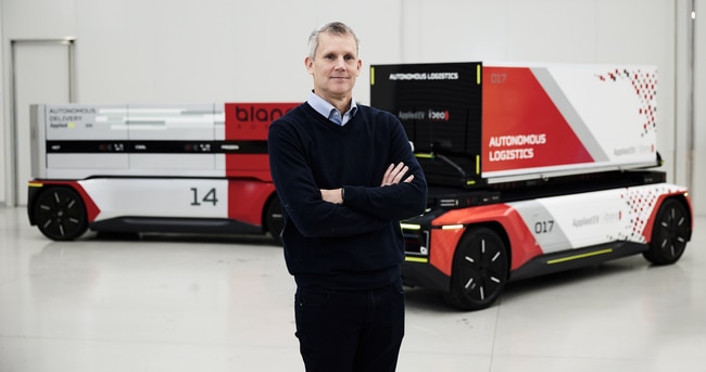 Applied EV CEO Julian Broadbent.