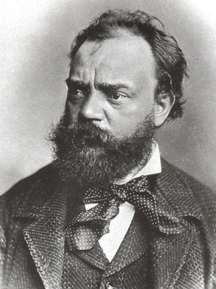 Czech composer Antonin Dvorak (1841-1904).