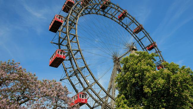 The Riesenrad in Vienna, Austria.