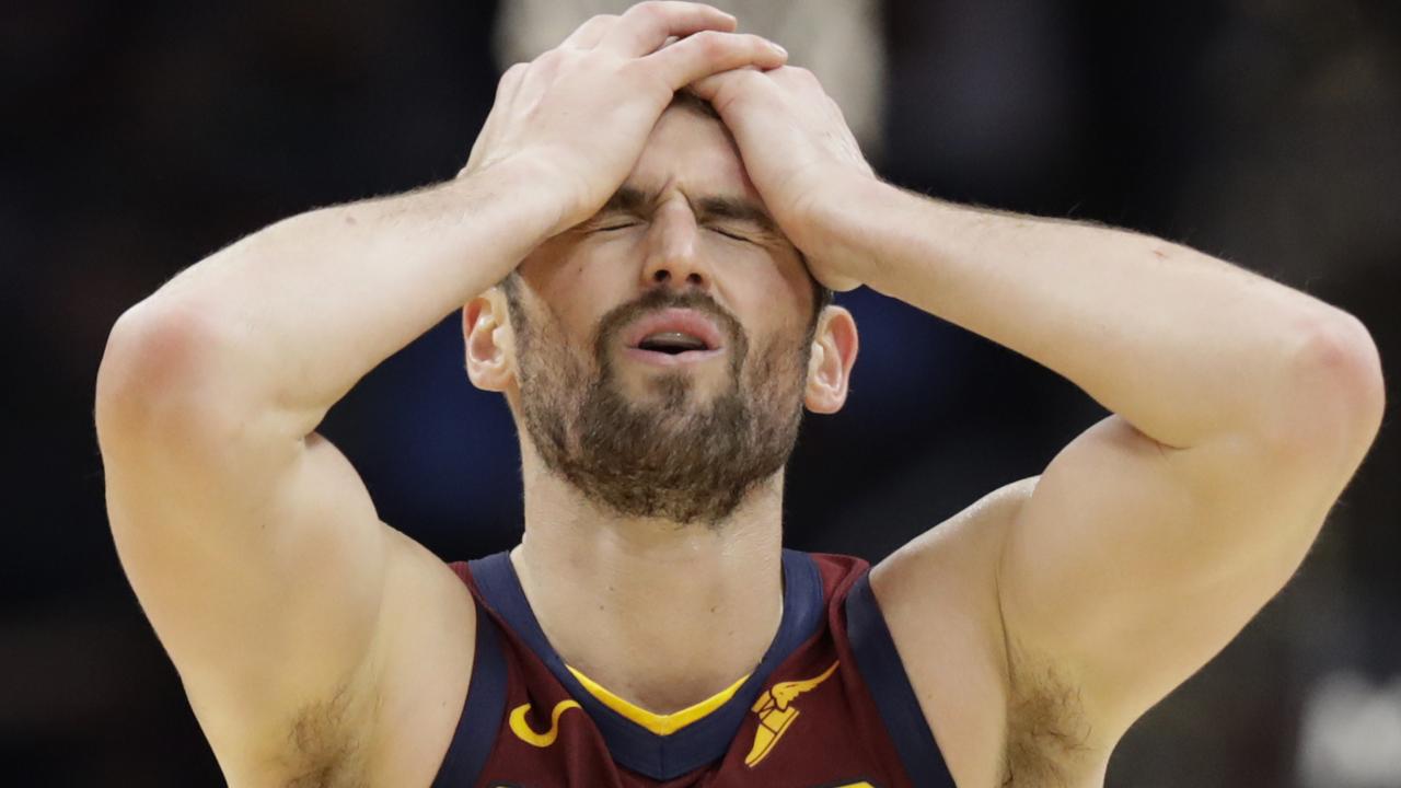 Kevin Love isn’t happy in Cleveland.