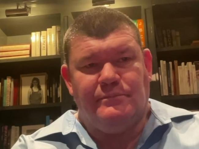 ## STRICT 21:00, 19/02/2025 embargo ## James Packer appearing on Sky News interview with Sharri Markson