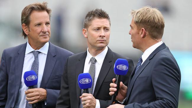 Michael Clarke is part of Nine’s commentary team again this summer.