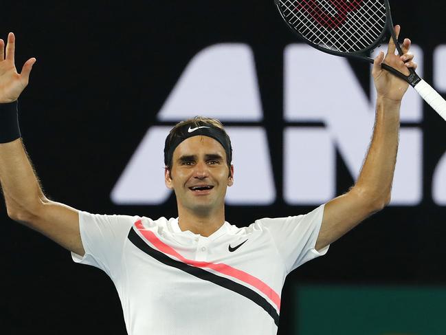 Will Roger Federer add to his 20 grand slam titles? Picture: Michael Klein