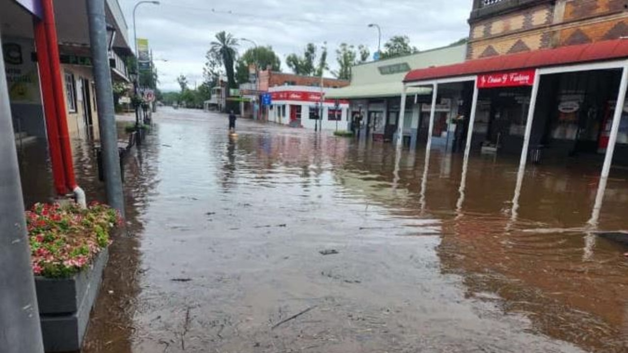 Flooding at Laidley. Piicture: Christine Walker