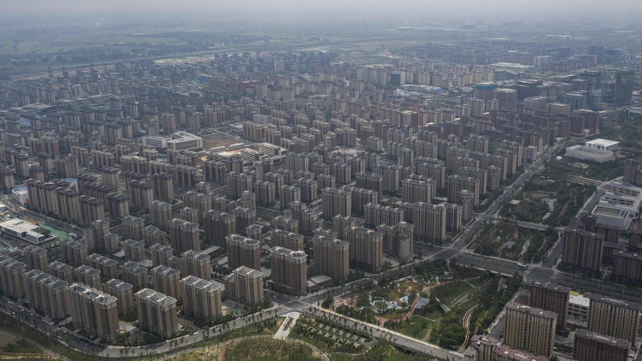 An area where many new residential housing have sprouted up in Xiongan, China. Picture: Bloomberg