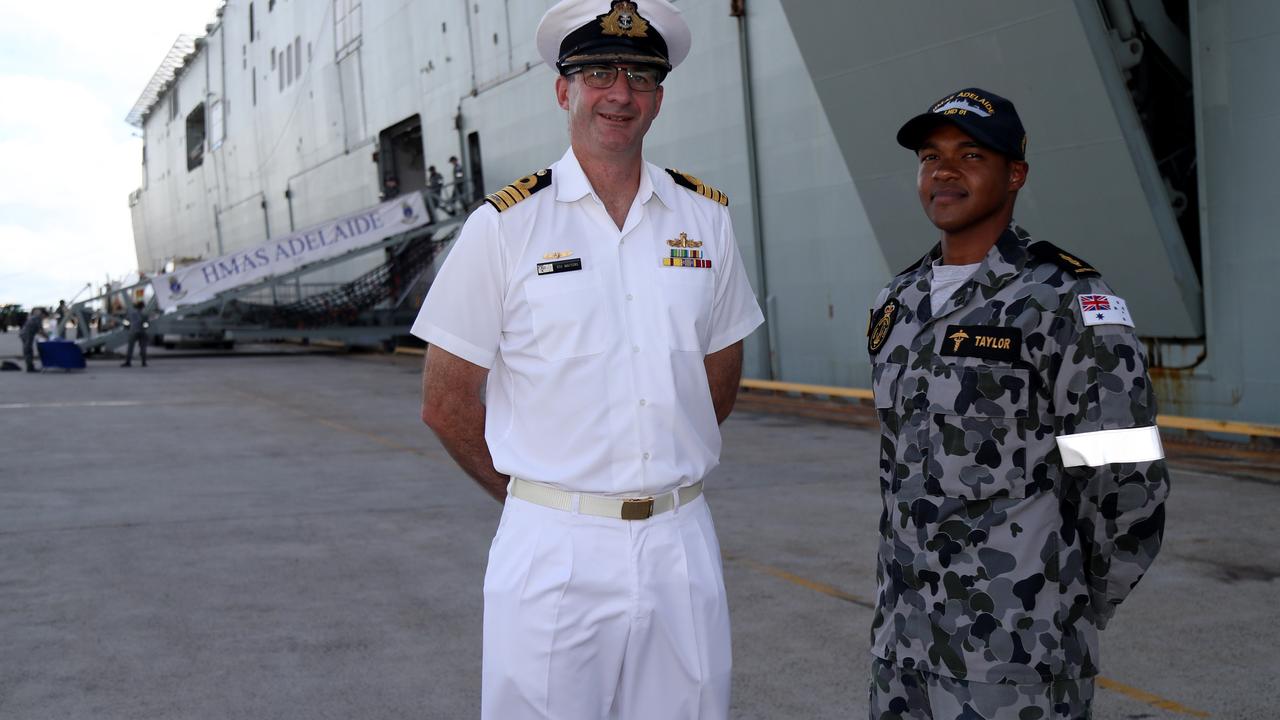 Navy ship HMAS Adelaide arrives in Cairns for shore leave visit | The ...